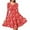 Love Heart Red, variant on FKELYI Love Heart Slip Dresses Size XS Comfortable Dating Dresses for Women Knee Length Soft Summer Swing Dress for Valentine's Day
