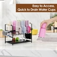 thumbnail image 3 of Organizador para botellas de agua Housolution de 8 espacios para vasos de 40 oz, 3 of 8