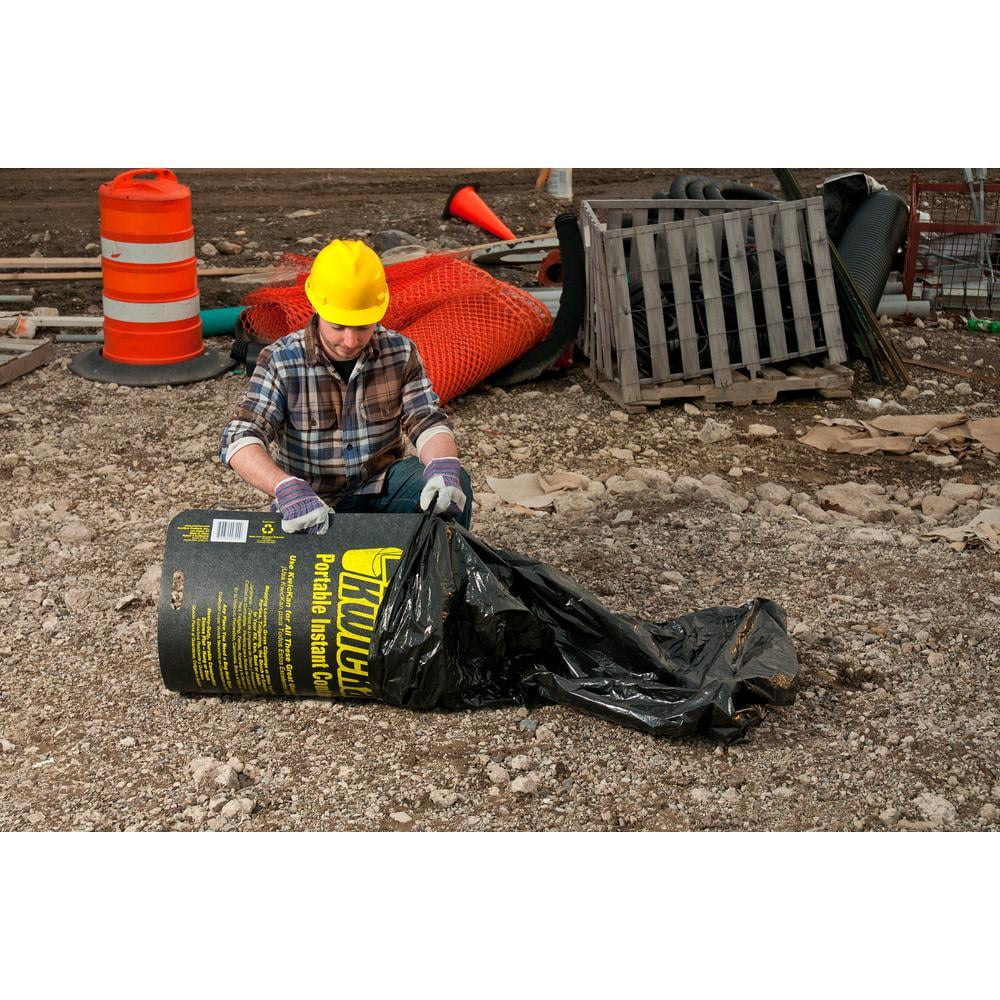 Kwickan KC100IS Portable Instant Container, 30 to 50 gallon Black/Yellow