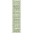 thumbnail image 5 of BERTHMEER 2'x8' Runner Rugs for Hallway Entrance Bedroom Entryway Kitchen Non Slip Washable Traditional Vintage Oriental Runner Rugs,Light Green, 5 of 6