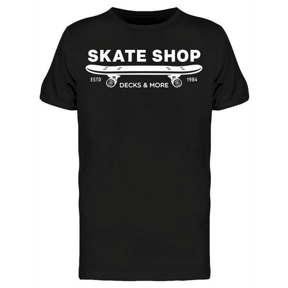 Decks And More Skateshop T-Shirt Men -Image by Shutterstock, Male x-Large