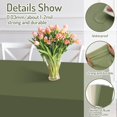 thumbnail image 3 of Mantel Whaline Nude de plástico verde salvia, 54 x 108 pulgadas, 16 unidades, 3 of 7