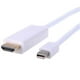 thumbnail image 5 of For iMac Mac Mini 10FT/3M Mini DP Display Port Thunderbolt to HDMI Cable Adapter, 5 of 5