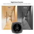 thumbnail image 2 of Graflsoa 4.5-Inch Smart Door Viewer with 135° Wide Angle, Human Detection, 3800mAh Battery, 1080P Camera, Black/Grey Options, 2 of 7