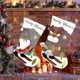 thumbnail image 4 of Calcetines navideños LzGUNGY Bolsa de dulces con Papá Noel colgante 46 * 22 cm Calcetines clásicos de gran tamaño para decoración de regalos navideños rojo 2, 4 of 5
