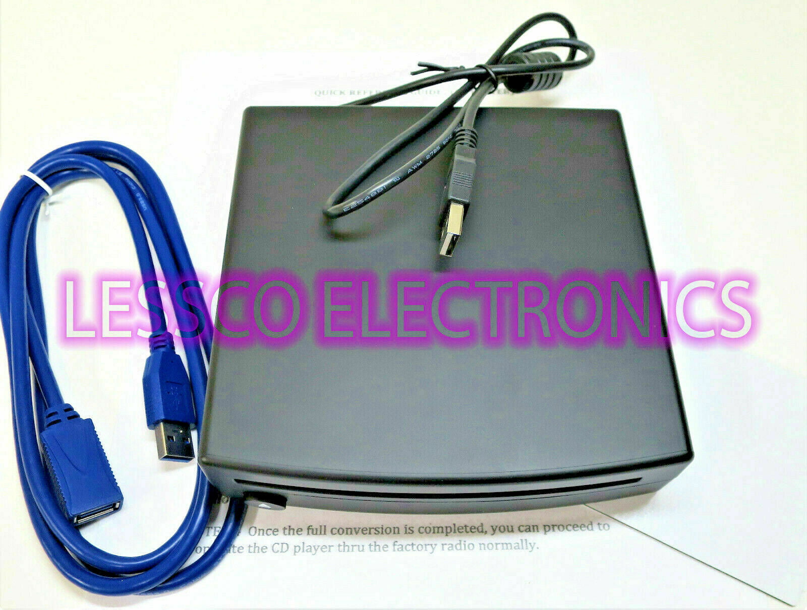 MITO AUTO MIT-USBCDPLAYER Automotive Integrated Electronics Vehicle CD Player via USB Radio Connection 