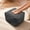 Dark Grey, variant on Pouf Ottoman, Soft Corduroy Pouf, Poofy Ottoman Foot Rest，Poufs for Adults, Poofs & Ottomans Furniture, Floor Poof-Chair for Living Room & Bedroom(1PC, Beige White, 22"×22"×14")
