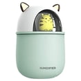 thumbnail image 2 of Yuarrent Humidificador Humidificador de dibujos animados para el hogar y la oficina Difusor de aroma USB de 300 ml con luz LED Humidificadores Verde 0108#, 2 of 6