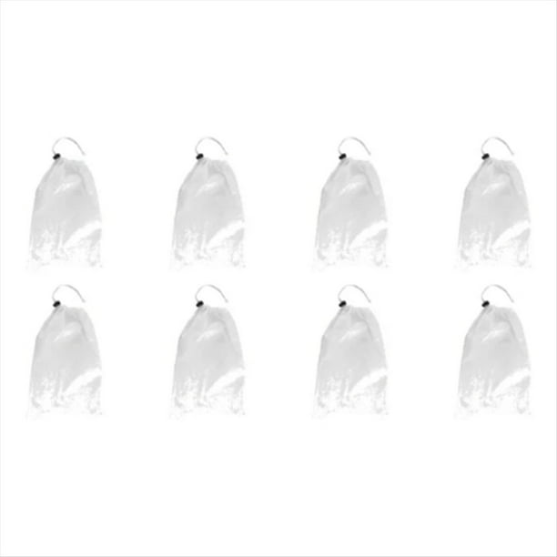 8 Bolsas de Succión para Aspiradora de Piscina, Bolsa Limpiadora de Hojas, Bolsas para Limpiador de Piscinas, Fina para de Hojas Al Vacío