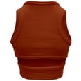 thumbnail image 4 of TYGHBN Stylish Women's Tanks and for Everyday and Casual Wear Sleeveless Hollow Out Design for Summer with Jeans and Sports Pants Athletic Crop V Neck Camisole Women Baseball Mom Tops for Women 25th, 4 of 4