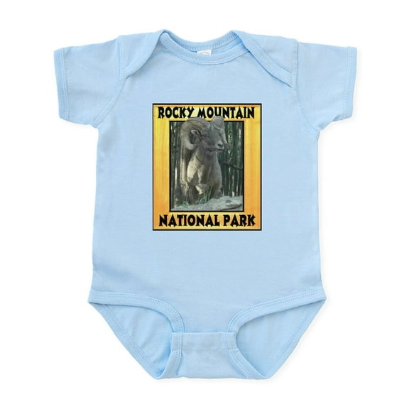 CafePress - Rocky Mountain National Park Infant Bodysuit - Baby Light Bodysuit, Size Newborn - 24 Months