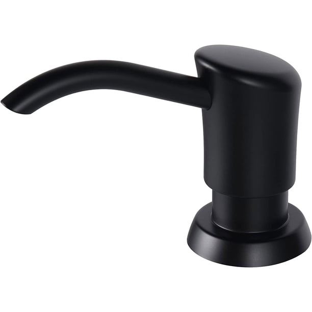 Injueey Dispensador de jabón líquido moderno para cocina elegante y funcional Dispensadores de jabón de construcción robusta Accesorios de baño