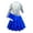 Blue+Bag, variant on Zombies Alien Costume Girls Movie Dress Up Outfits Clothes Kids Halloween Cosplay for Party