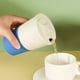 thumbnail image 5 of Vaso de Café de Plástico con Tapa de Pajilla de Triticum | Vaso de Agua Portátil para Viajes | Apertura Deslizante con Pulsador | Apto para Uso Alimentario, Sin Bpa | para Uso En Exteriores, En La Of, 5 of 6