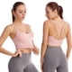 thumbnail image 5 of piezas de ropa interior deportiva para mujer con tirantes acolchados, ropa interior de soporte medio adecuada para yoga y fitness; adecuada para una circunferencia del pecho inferior de 87, 5 of 5