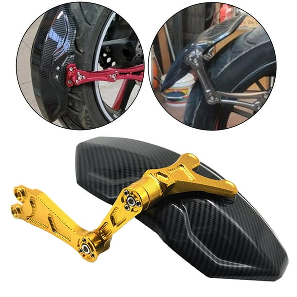 Guardabarros de rueda trasera de motocicleta de fibra de carbono, reemplazo de decoración, guardabarros para Niu Technologies, ajusta , generación Yotijar Guardabarros trasero de motocicleta