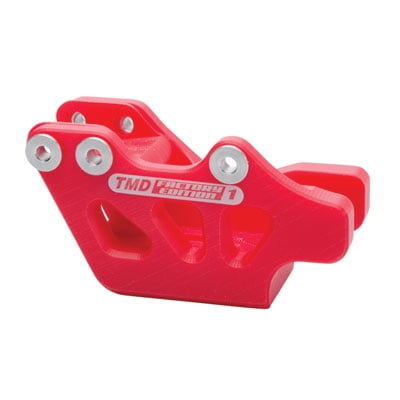 T.M. Designworks Factory Edition 1 Rear Chain Guide Red For Honda