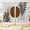 08 Abstract Brown, variant on Boho Mid Century Small Kitchen Curtains Modern Abstract Window Treatment Leaf Rod Pocket Cafe Short Window Curtains for Bathroom Dining Laundry Room Bohemian Tier Treatment Drapes 27.5x39 inch
