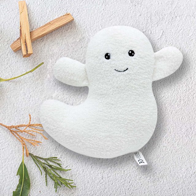 Nueva muñeca de corazón blanco suave, divertida decoración de habitación, regalo adecuado para cumpleaños de niños, juguete de peluche, linda muñeca de peluche