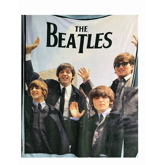 Exclusiva! Cobija Frazada Ultra Suave The Beatles