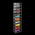 thumbnail image 4 of Vitrina de coche Vitrina de modelo de coche 1/64, vitrina de juguetes, soporte organizador de modelo de coche , 10 cuadrículas, 4 of 8