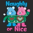 thumbnail image 2 of Toddler's Care Bears Christmas Cheer Bear and Grumpy Bear Sweater Graphic Tee Black 2T, 2 of 3