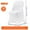 White-50Pcs, variant on SHENGJINSH 50Pcs Universal Stretch Chair Cover, Removable Washable Protective Slipcovers for Wedding Party Dining Banquet