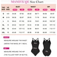 thumbnail image 6 of MANIFIQUE 3 Piece Bodysuit for Women Tummy Control Shapewear Racerback Brief Smoothing Body Shaper Tank Top, 6 of 7