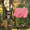 thumbnail image 3 of SEANATIVE Christmas Reindeer Clothespin Storage Hanger Bags 2 Piece Laundry Clothespin Bag with Large Opening Xmas Hanging Storage Organizer for Home Outdoor Clothespin Storage, 3 of 7