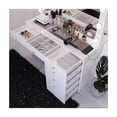 thumbnail image 3 of Boahaus Serena White Makeup Vanity (Crystal Knobs), 3 of 5