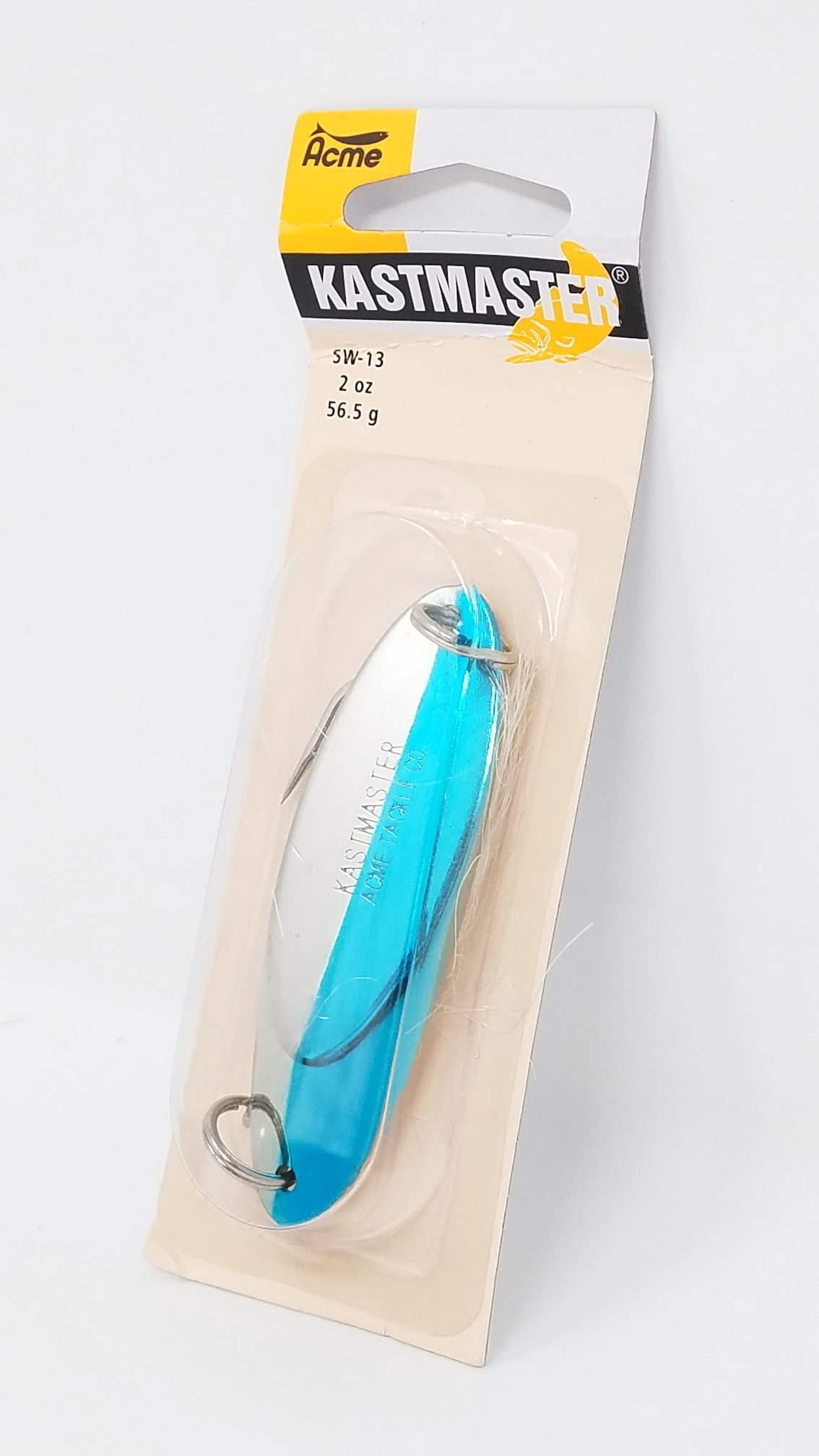 Acme Tackle Kastmaster Fishing Lure Spoon 2 oz Chrome/Neon Blue