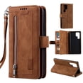 thumbnail image 2 of BEIYOYO Samsung Galaxy S22 Ultra Case Wallet with Card Slot Premium Soft PU Leather Zipper Flip Folio with Wrist Strap Kickstand Protective for Samsung S22 Ultra Wallet Case -Rose Gold, 2 of 6