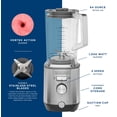 thumbnail image 4 of General Electric Batidora de 1000 W 72 oz y 5 Velocidades, Acero Inoxidable, 4 of 5