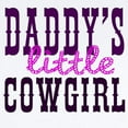 thumbnail image 2 of CafePress - Daddy's Little Cowgirl Infant Bodysuit - Baby Light Bodysuit, Size Newborn - 24 Months, 2 of 4