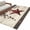 Red, variant on Area Rug for Living Room, Texas Star Brown Non-Slip Indoor Large Carpet for Bedroom/Dining Room, Farmhouse Berry Wooden Vintage Washable Low-Profile Rectangle Floor Runner Rugs - 5 x 7 Ft