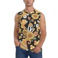 thumbnail image 1 of Balery Mushrooms Honeycomb Camisetas sin mangas para hombre, absorbe la humedad y protege contra el mal olor.-Medium, 1 of 7