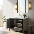 thumbnail image 2 of Vanity Art 42" Single Freestanding Bathroom Vanity with Sink and Engineered Marble Top, 2 of 12