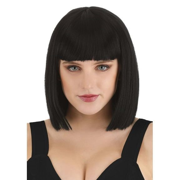 Women's Deep Black Bob Wig