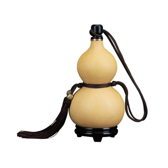 Natural Dried Gourd Water Gourds Crafts Calabash Ornament Drinks Desk Decor Decor Gift Lid Christmas Y3z0 With