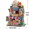 thumbnail image 2 of Grandma's Snack Shop Building Blocks, Street View Mini Building Toys, Creative MOC Model Toys, Home Decoration Desktop Decoration, Simulated Architectural Building Toys, Holiday Gifts, 2 of 5