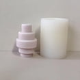 thumbnail image 3 of de Vela de Forma Geométrica de Jabón Hecho a Mano Silicona Duradera 3D para Vela, 3 of 9