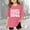 Hot Pink, variant on Boys Short Sleeve Shirts Letter Print Summer Tops Crewneck Tees Girls Blue Shirt Shirts for Girls 8-10 Years