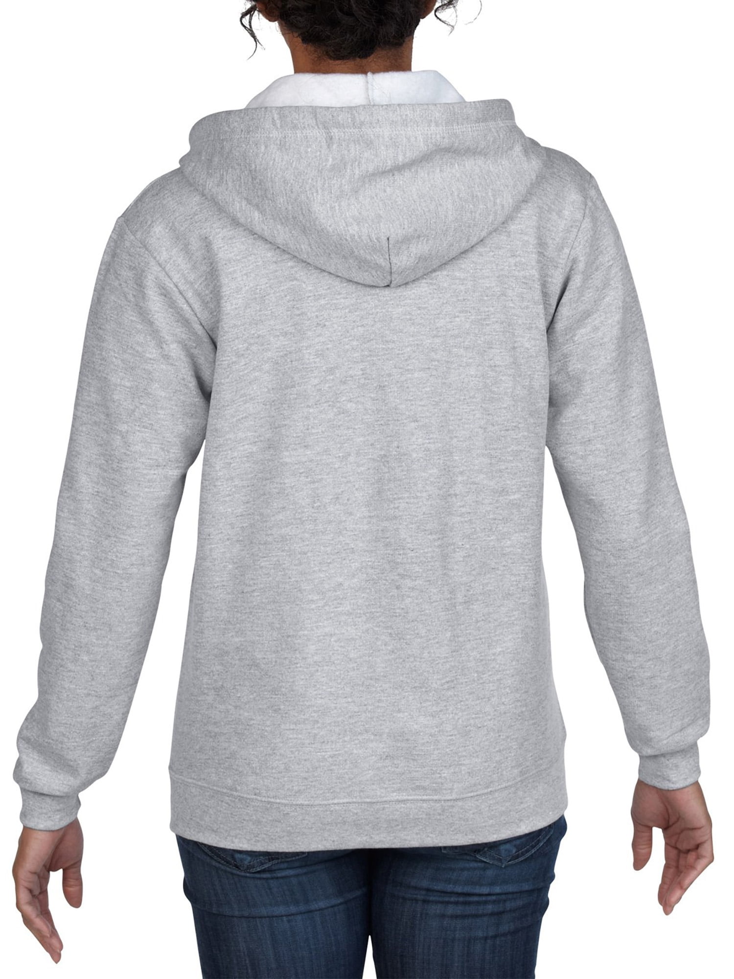 Gildan Women's Athleisure Heavy Blend Full Zip Hooded Sweatshirt