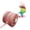 Pink, variant on Automatic Interactive Cat Toy Ball – Infrared Laser & Mouse Tail Attachment for Indoor Pet Entertainment & Activity
