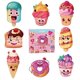 thumbnail image 1 of Mini Labels Valentines Cupcake Cards Grandparents Day Children Gifts Cards Kids Envelopes, 1 of 1