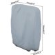 thumbnail image 2 of Cubierta Plegable para Tumbona, 2 Piezas Cubierta para Tumbona de Jardín A Prueba de Polvo, Impermeable, Anti-UV, Cubierta para Relajarse en el Jardín 210D Oxford, W71×H110cm (Gris) JAMW Sencillez, 2 of 5