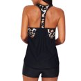 thumbnail image 3 of Ensemble Tankini Dos Nageur à Imprimé Léopard pour Femmes, 3 of 3