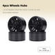 thumbnail image 5 of 4 piezas de 1,9 pulgadas Beadlock llantas de repuesto RC Car Wheel Hub para 1/10 RC Crawler Car Ndcxsfigh  libre de BPA, 5 of 8