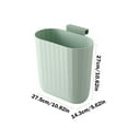 thumbnail image 3 of Hwkond Kitchen Trash Can Wall-mounted Cabinet Door Trash Can Kitchen Space Trash Can Kitchen Waste Storage Box European Style on Clearance, 3 of 6
