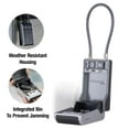 thumbnail image 2 of Master Lock High Capacity Key Lockbox Combination Dial Removable Cable, 2 of 5